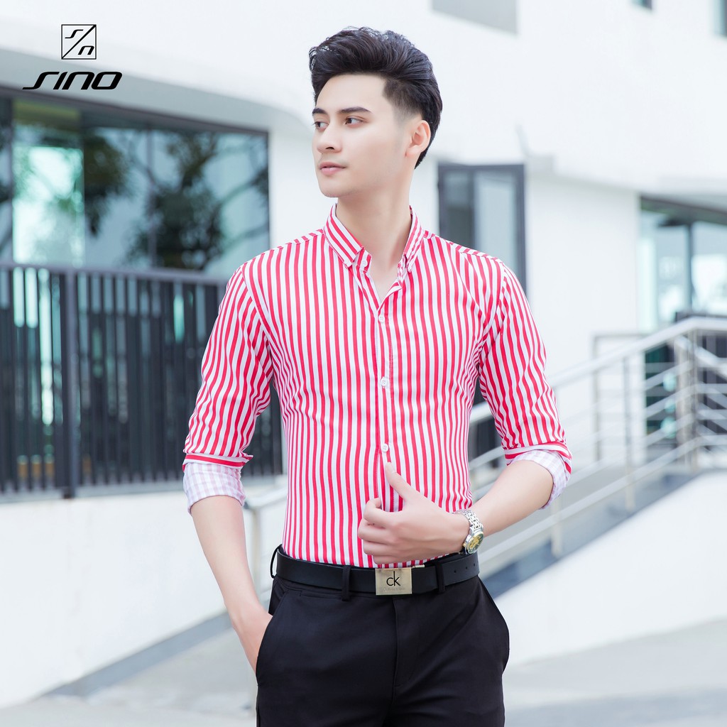 (TRỢ GIÁ) Áo Sơ Mi Nam Dài Tay - Vải Lụa 3D Không Phai, Không Xù Cao Cấp AD00008 | BigBuy360 - bigbuy360.vn