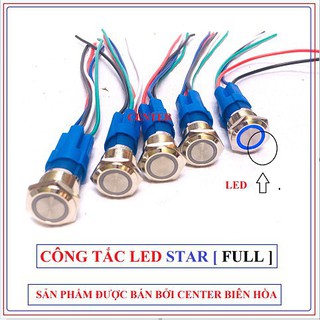 freeship 40k ] [ tặng jack ] Công tắc led Star Ct8