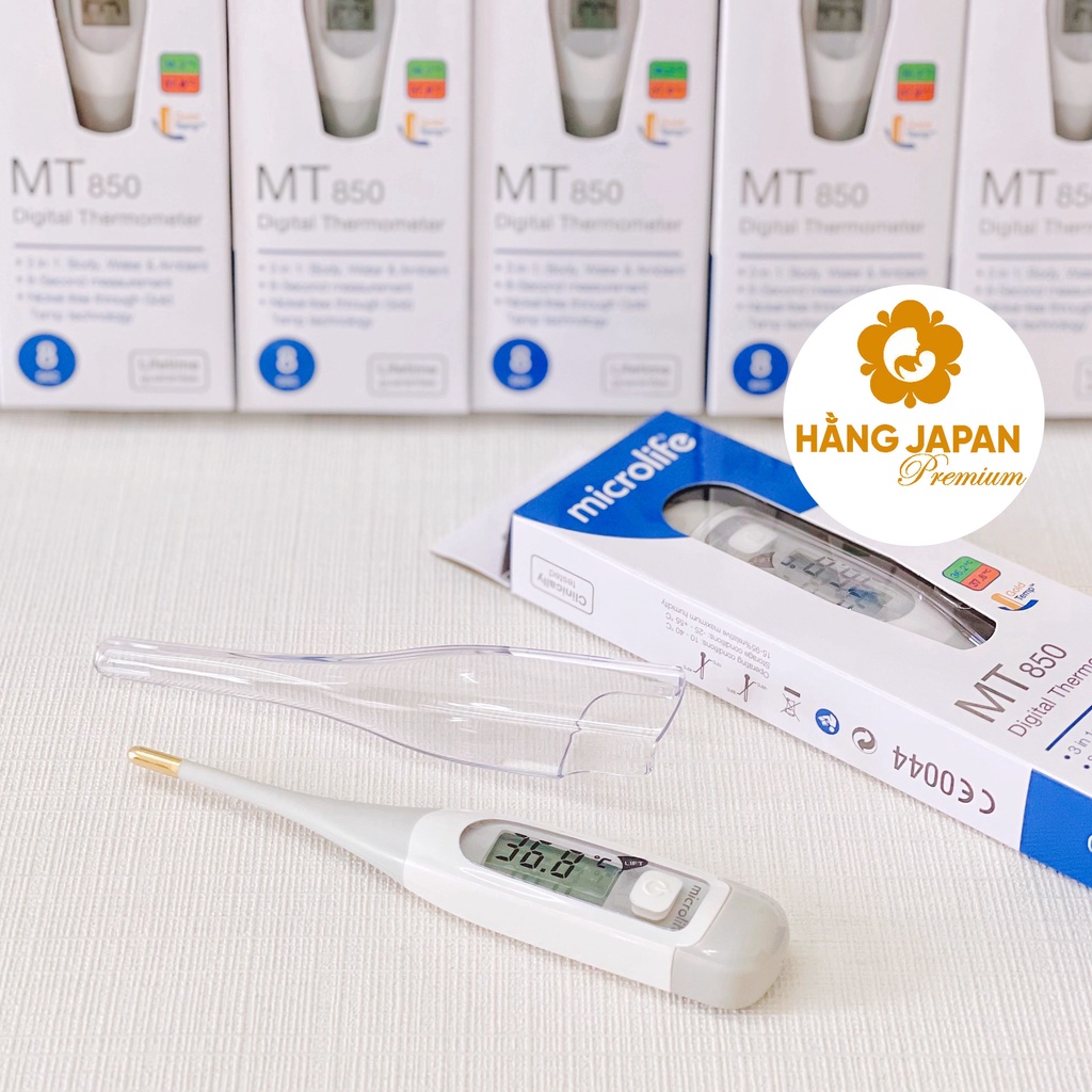 Nhiệt kế điện tử Microlife MT850 - Đo sữa, nhiệt độ phòng, nhiệt độ cơ thể