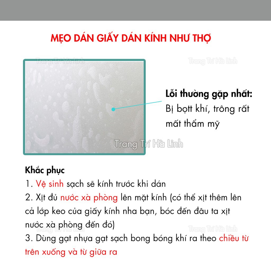 Giấy decal dán kính mờ sẵn keo hoa văn tre xanh dán phòng ngủ đẹp giá rẻ 0.9mx0.5m