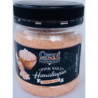 Muối hồng Himalaya Qaisar mẫu mới 2022 tăng cường khoáng chất 500gr