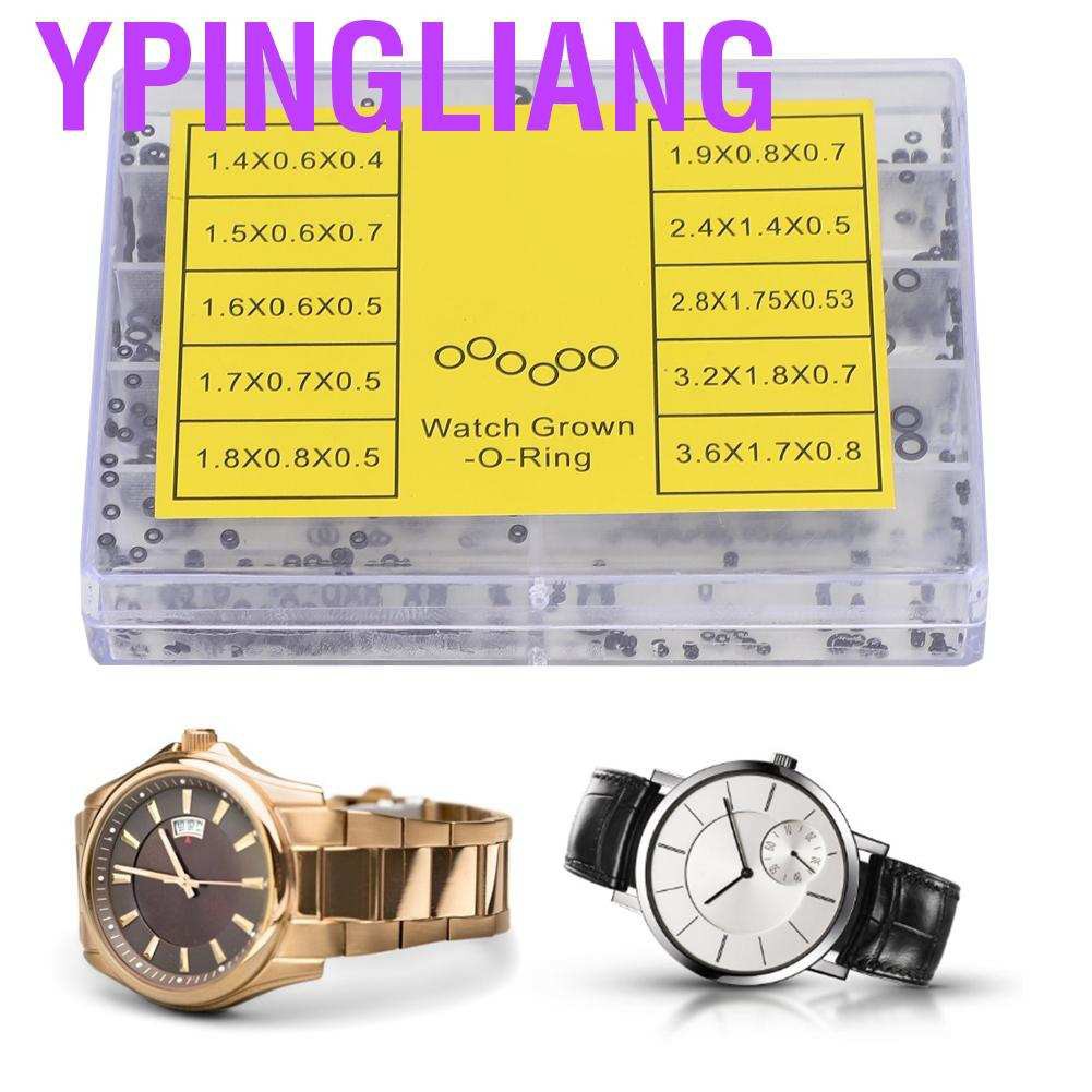 Set 500 Vòng Đệm Cao Su Chống Nước Cho Đồng Hồ Đeo Tay