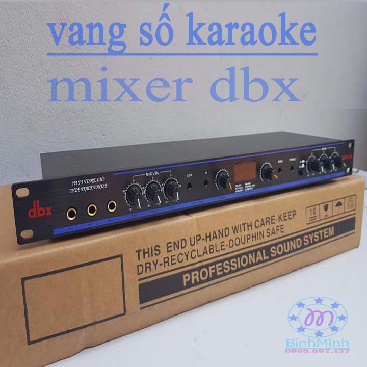 vang số karaoke dbx DSP-99 - mixer echo karaoke dsp99