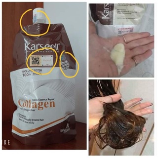 Ủ TÓC PHỤC HỒI KARSEELL Ý COLLAGEN TƯƠI HẠT MACCA NGUYÊN CHẤT