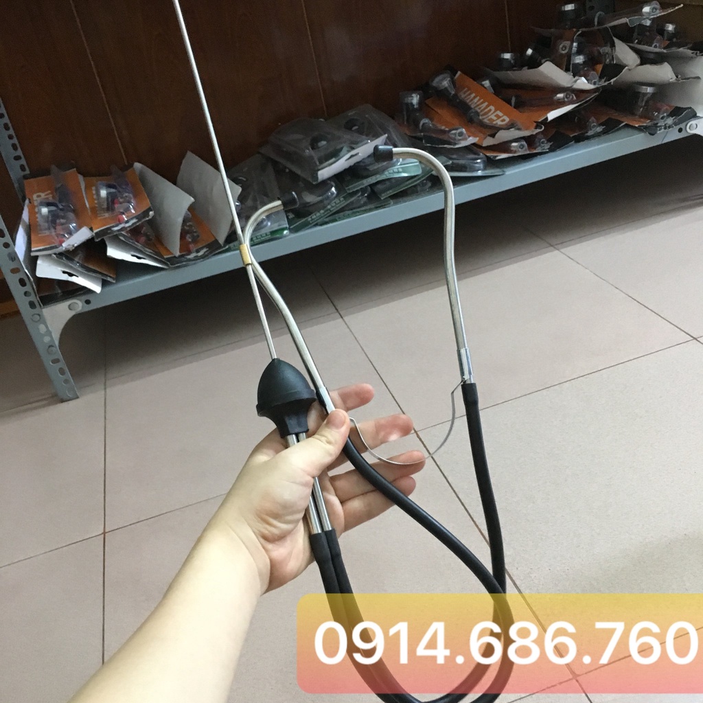 Tai nghe tiếng gõ máy, dụng cụ nghe tiếng động cơ truyền động NHANH và CHÍNH XÁC