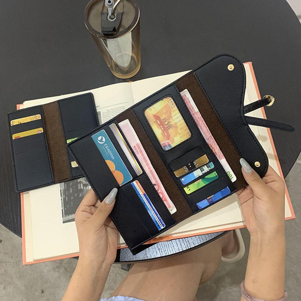 Ví Cầm Tay Bằng Da PU Nhiều Ngăn Dành Cho Nữ