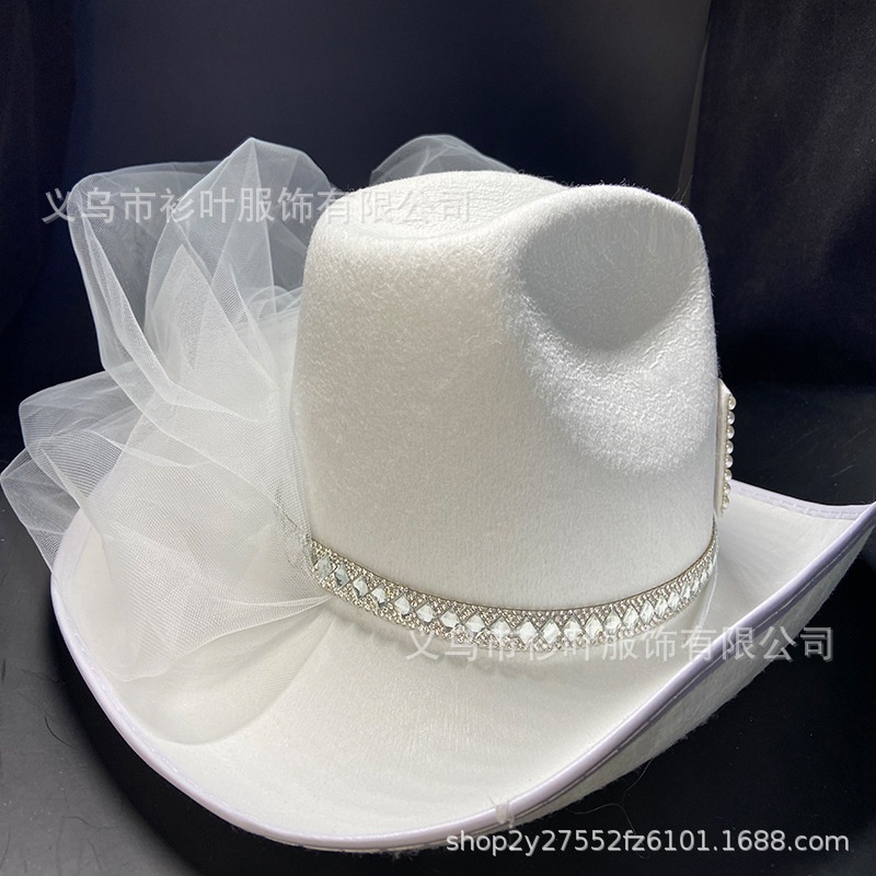 Mạng Che Mặt Màu Trắng Thanh Lịch Cho Cô Dâu Ngày Cưới