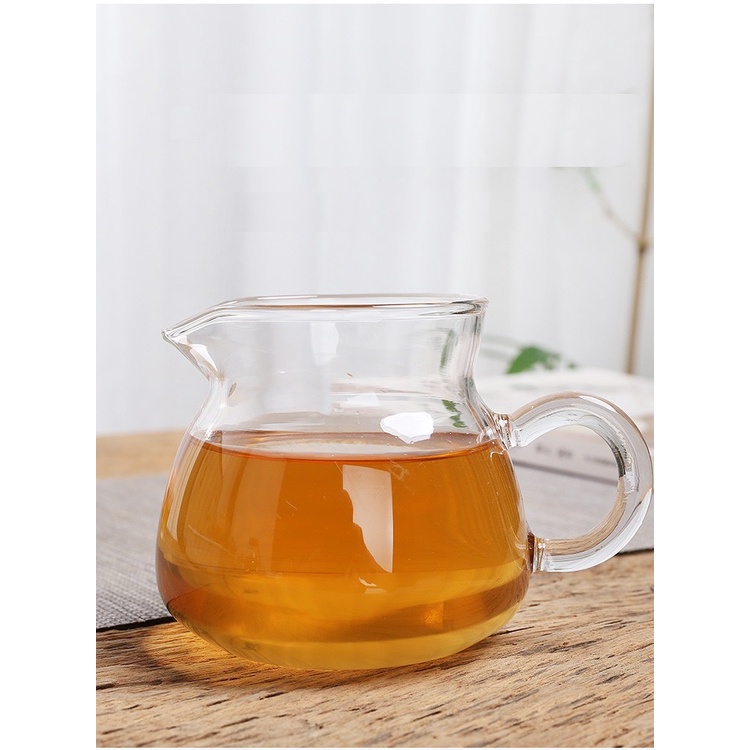 ‼️HÀNG L1‼️ Tống pha trà, Ấm chén trà vân quai đồng thủy tinh chịu nhiệt cao cấp Borosilicate, hàng xuất Âu