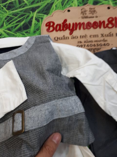 [Siêu _chất ]Set công tử Mamas&Papas White chính hãng | BigBuy360 - bigbuy360.vn