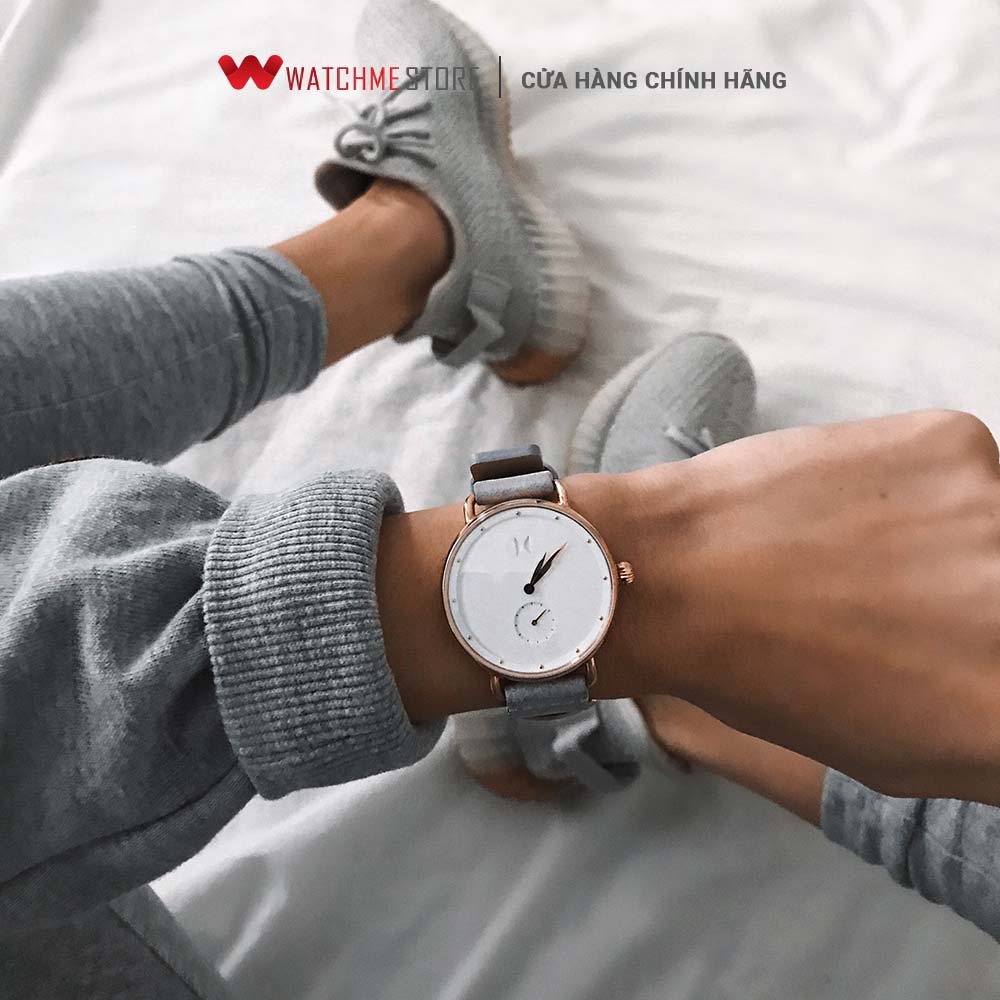 [ ĐẶC BIỆT 18-29.07 - VOUCHER 10%] - Đồng hồ Nữ MVMT dây da 36mm - D-FR01-RGGR
