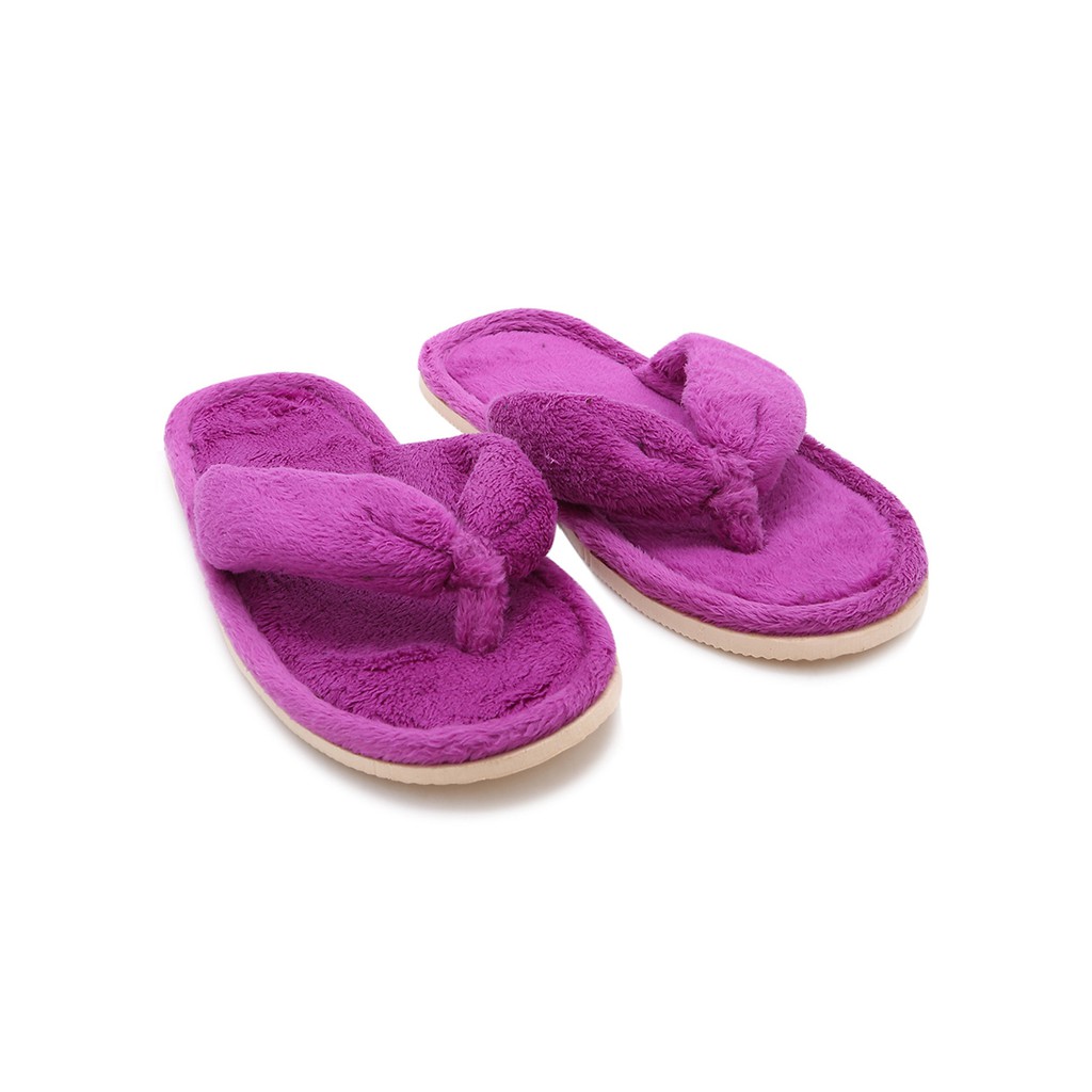 Dép Kẹp Vải Lông Đi Trong Nhà ( Easy Life Slippers )