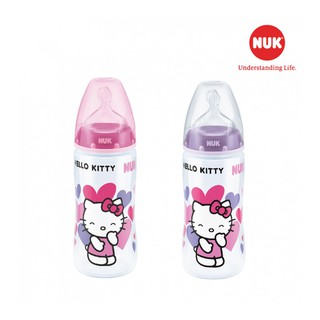 Bình sữa NUK Hello Kitty Premium choice+ nhựa PP núm ti S1 - M 150ml, 300ml