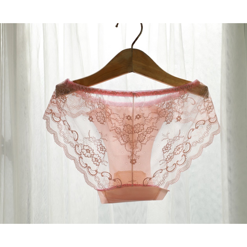 set 3 quần lót ren gợi cảm từ 40kg đến 60kg(GIAO NGÃU NHIÊN)