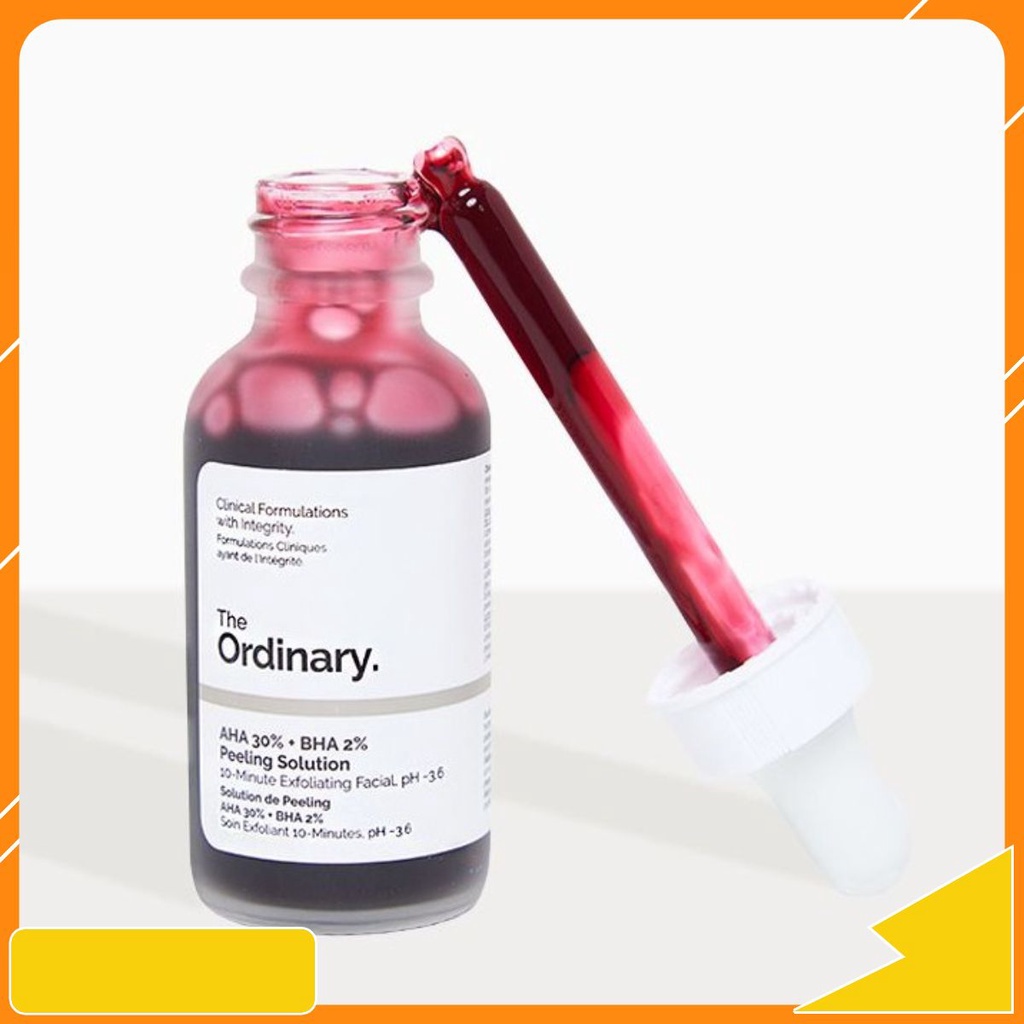 Tẩy Tế Bào Chết Mặt The Ordinary AHA 30% + BHA 2% Peeling Solution 30ml siêu hot cực sốc
