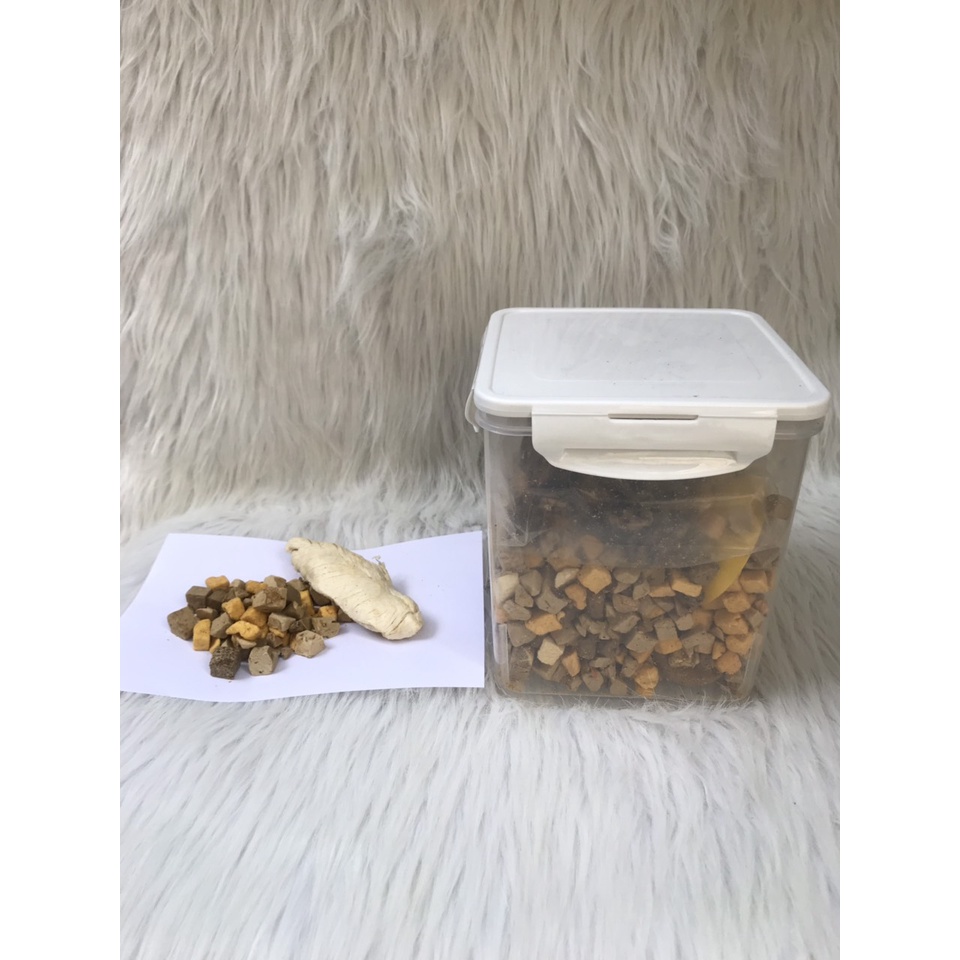 Thịt sấy khô cho mèo, Thức ăn sấy khô cho mèo hộp 670gr