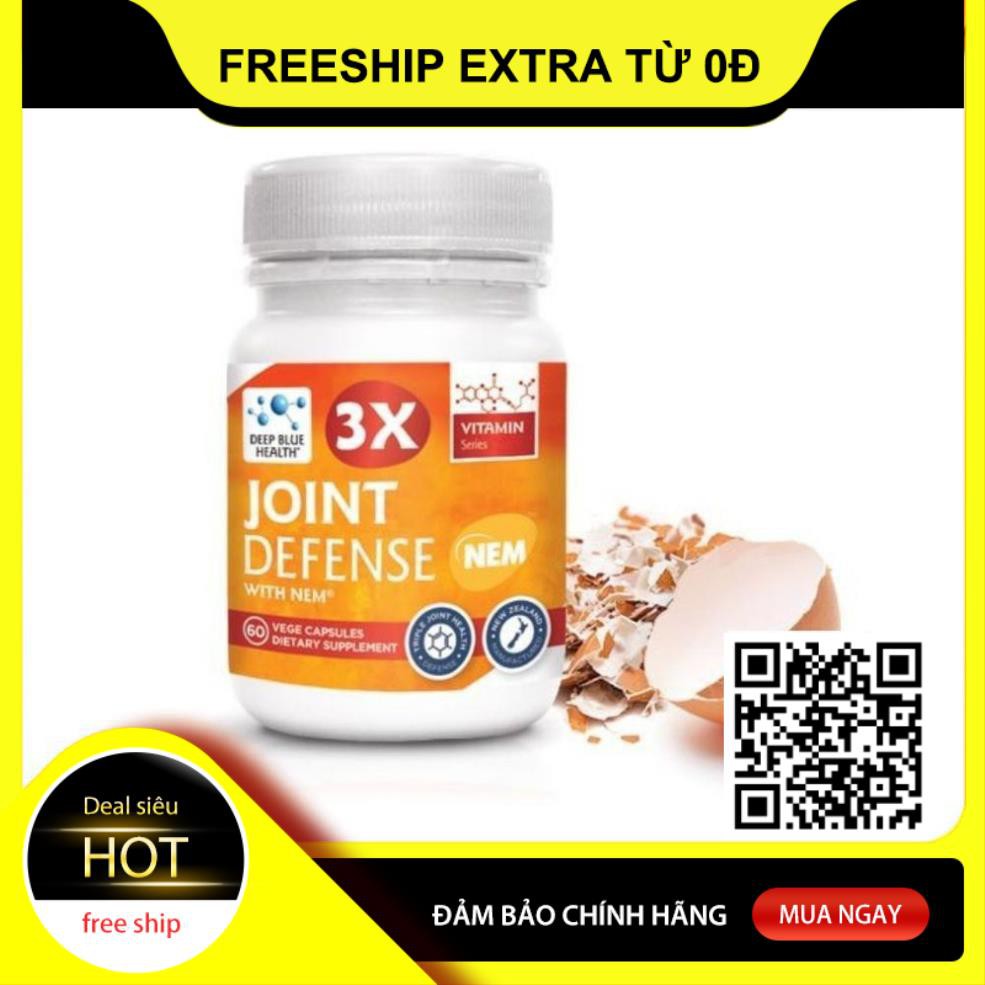 Bổ Sung NEM® Bổ Xương Khớp Deep Blue Health 3x Joint Defense with NEM 60v