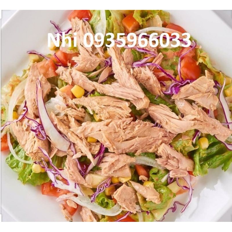 Cá ngừ ngâm dầu Skipjack/ Yellowfin Tuna chunk (miếng) 160gr/ lon | BigBuy360 - bigbuy360.vn