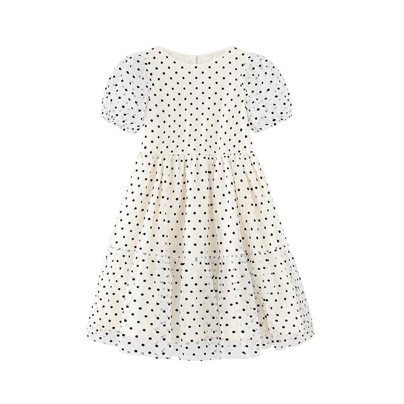 Váy voan tầng chấm bi H&M