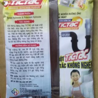 BỘT THÔNG CỐNG TICTAC 100GR