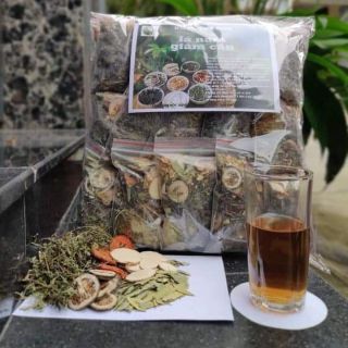 Trà lá nam giảm cân, lá thảo dược, lá nam Hải Phong Đường - túi 1,5kg/liệu trình/30 ngày