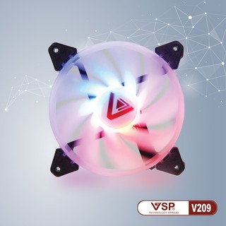 Fan67 Fan V209 LED RGB  ( Tự Chuyển màu LED RGB - Ko cần HUB )