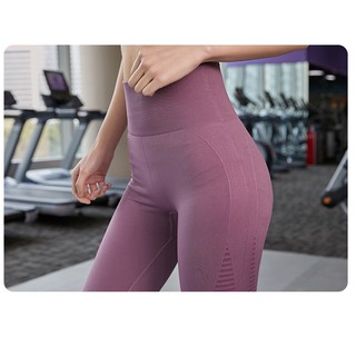 Quần Legging Nữ Nâng Mông, Chất Thoáng Mát Cạp Cao Co Giãn