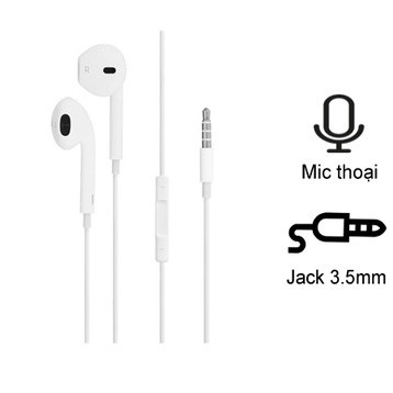 Tai nghe nhét tai có dây 3.5mm tích hợp micro thiết kế màu sắc phong cách thể thao cho OPPO IPhone6s Plus Samsung