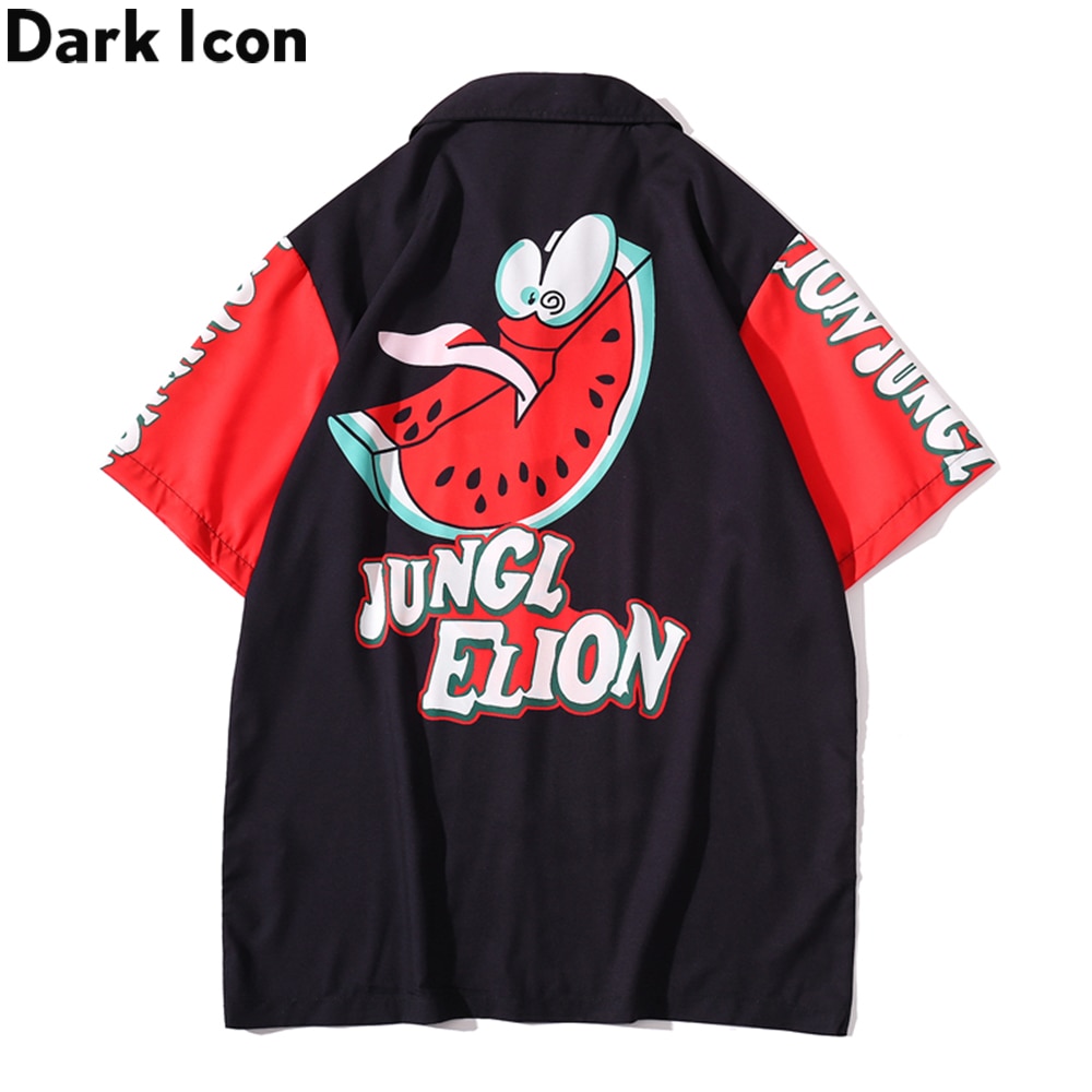 Áo Thun Nam Ngắn Tay Có Cổ In Hình Thời Trang | BigBuy360 - bigbuy360.vn