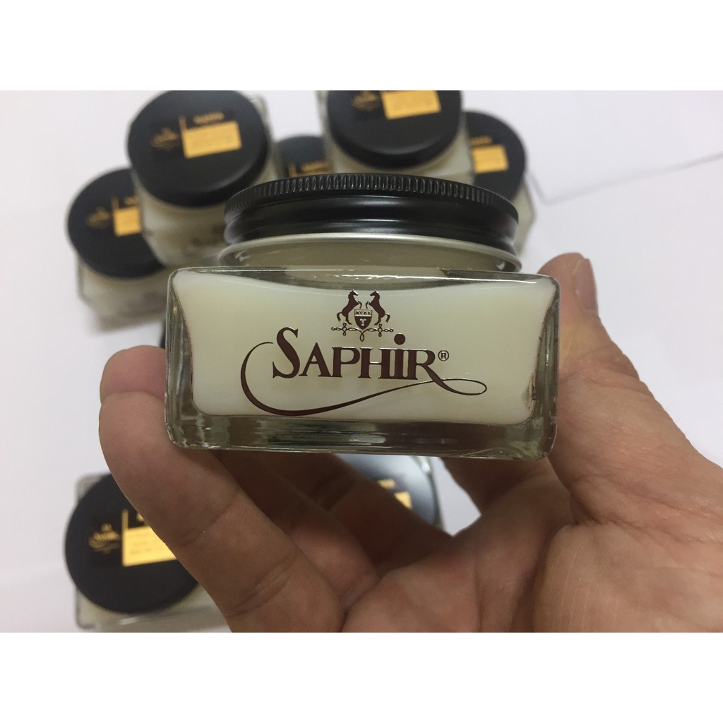 Làm sạch, dưỡng mới túi xách Saphir Nappa Pháp