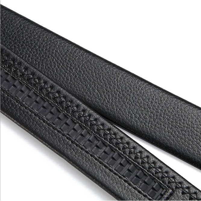 Thắt lưng nam da pu khóa tự động mặt cá sấu nam tính - Dây nịt nam da pu TL16