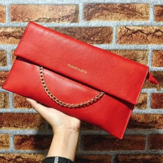 Clutch cầm tay da xịn, ví xích sang chảnh