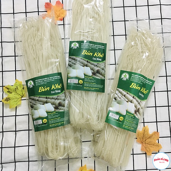 Bún Gạo khô Cao Bằng Nông Sản Sạch Làm Từ Gạo Bao Thai Loại 500g - 00007 | BigBuy360 - bigbuy360.vn