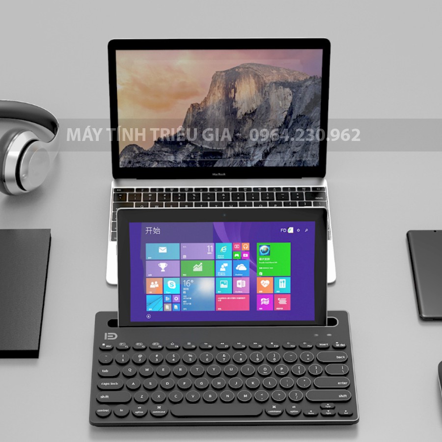 Bàn phím Bluetooth Forter  IK3381 - Hàng Chính Hãng - Bảo Hành 12 Tháng - 1 Đổi 1 Trong 7 Ngày