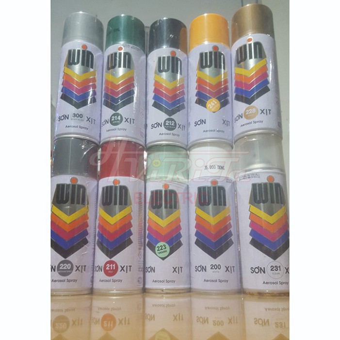 Sơn xịt cao cấp Win 1 chai 400ml