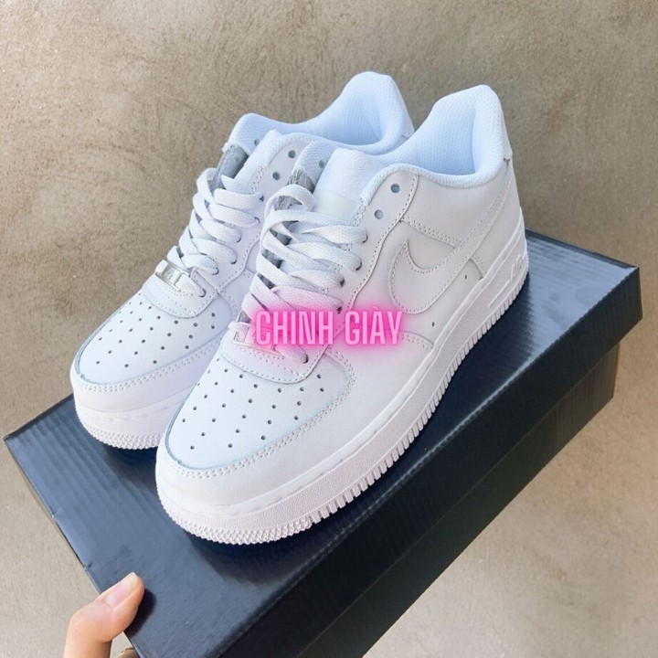 Gìay Sneaker Trắng Nam Nữ Đế Êm Thoáng Khí Hàng Loại 1 ( Freeship+ Full box + Quà tặng)