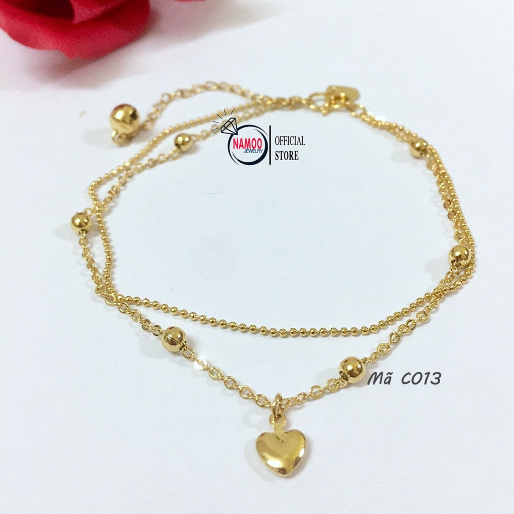 Lắc Chân Titan Nữ C013 Namoo Jewelry