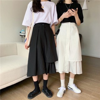 ORDER Chân váy vạt lệch ulzzang