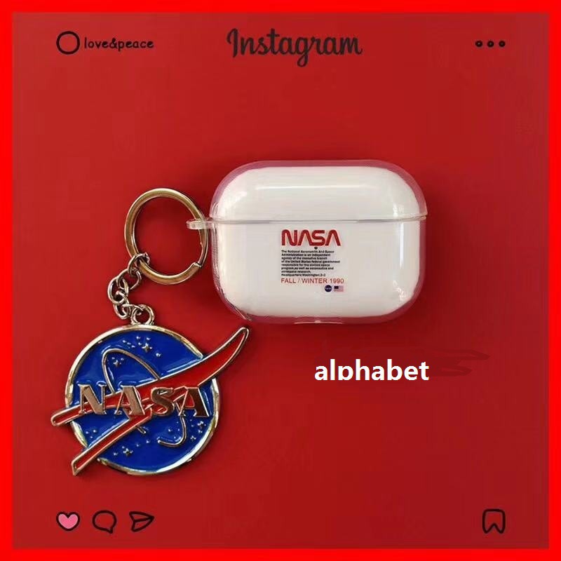 NASA Transparent Apple Airpods Pro Protection Case Anti-drop Portable Earphone Cover