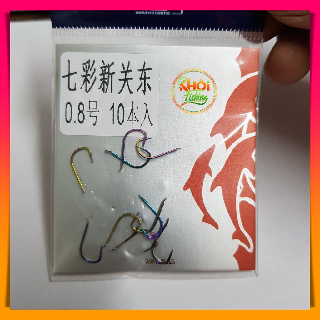Lưỡi câu không ngạnh đơn đài titan chuyên rô phi