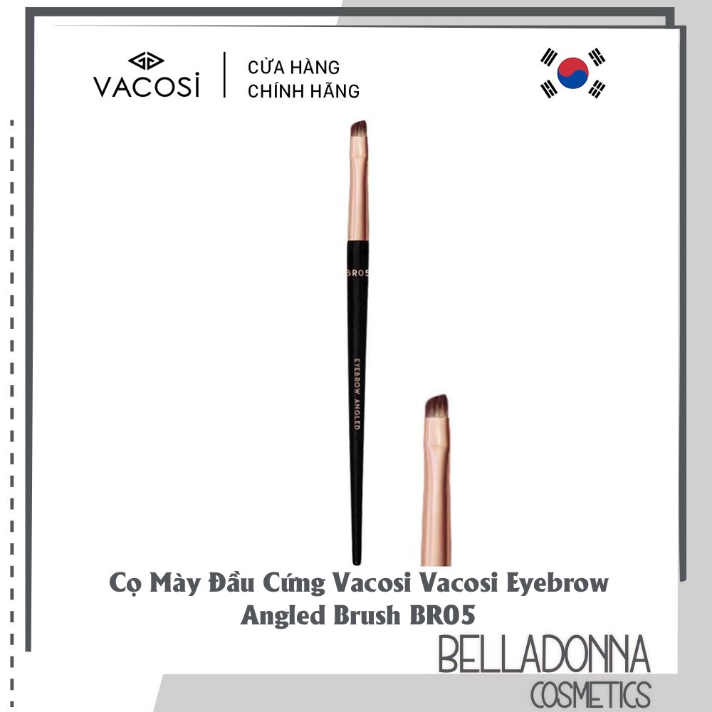 Cọ Mày Đầu Cứng Vacosi Vacosi Eyebrow Angled Brush BR05