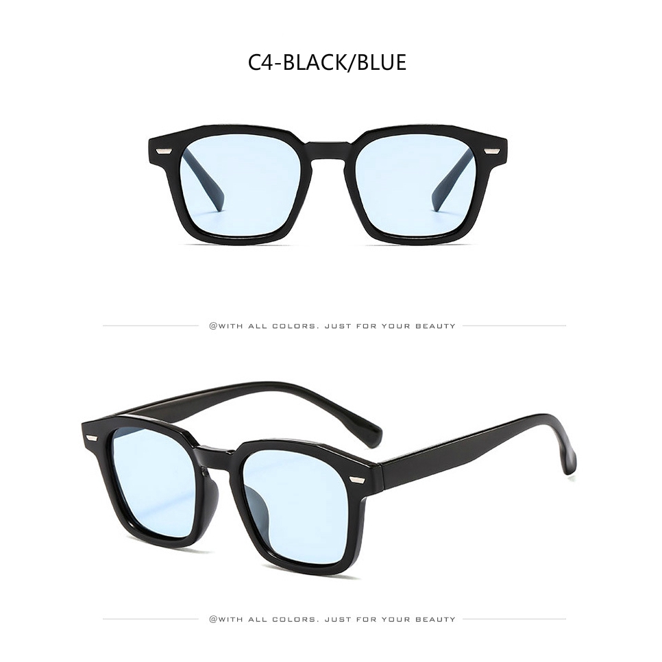 Kính Mát Gọng Kim Loại Phong Cách Retro Cho Nam Và Nữ