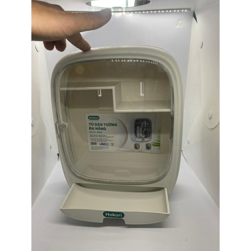 TỦ DÁN TƯỜNG ĐA NĂNG HOKORI 3635 NHỰA VIỆT NHẬT