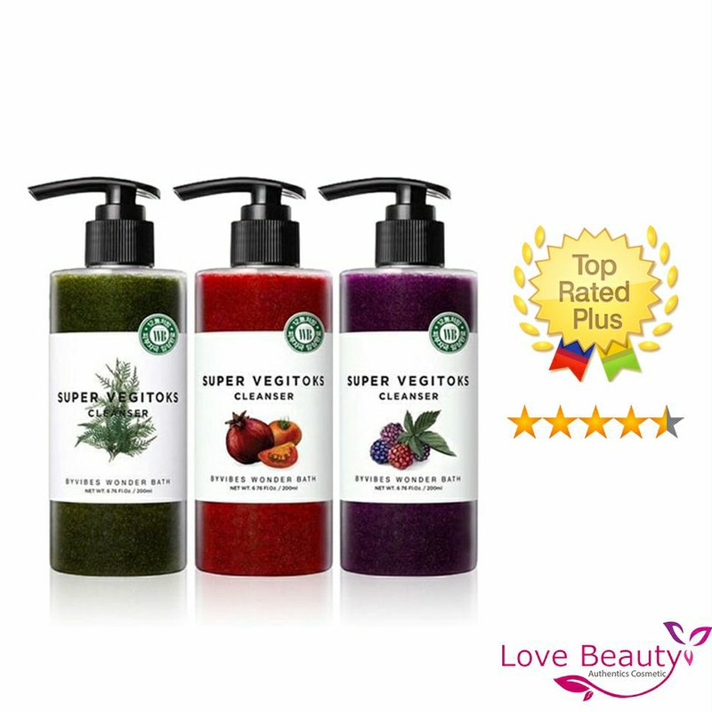 Sữa rửa mặt rau củ sủi bọt thải độc