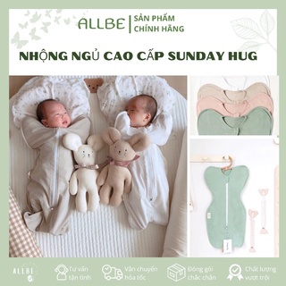 Nhộng ngủ sunday hug hàn quốc / túi ngủ, chũn quấn cao cấp cho bé từ 0-12 tháng