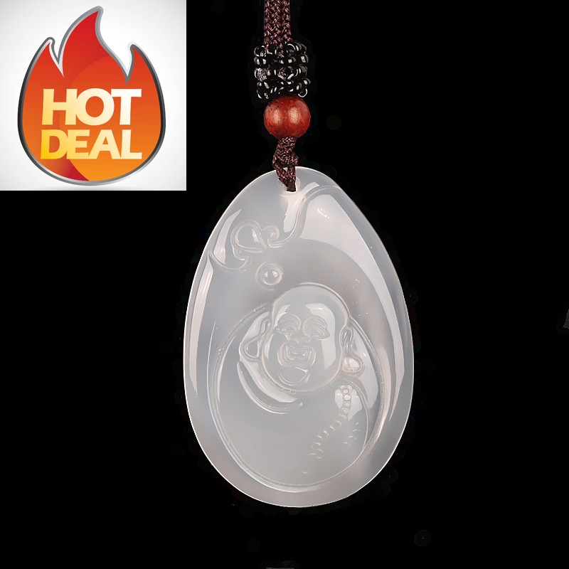 Mặt vòng cổ ngọc bích tinh khiết | BigBuy360 - bigbuy360.vn