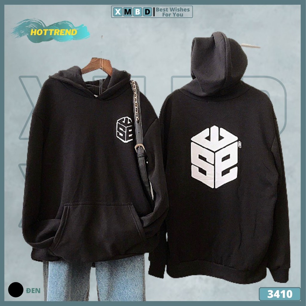 Áo Khoác Hoodie Nam Nữ Nỉ Bông Form Rộng Chất Dày Dặn UNISEX SWzE - AK3410