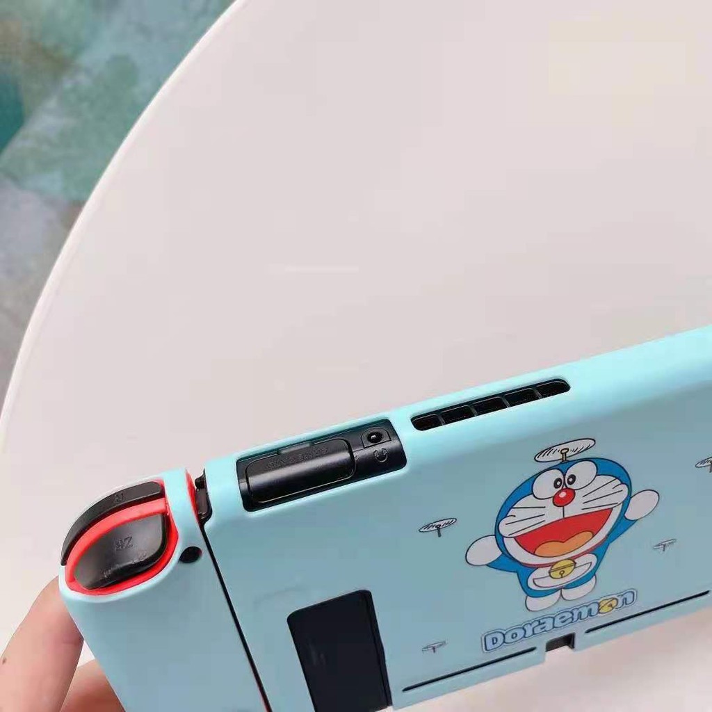 Vỏ Tpu In Hình Doraemon Bảo Vệ Cho Máy Chơi Game Nintendo Ốp