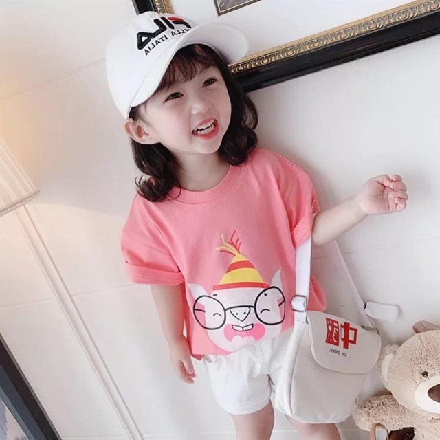 (XẢ KHO NGHỈ BÁN) Áo heo cho bé siêu xinh