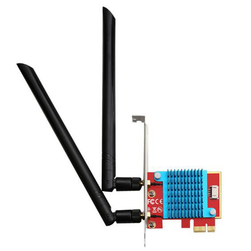 Card Mạng Wifi Không Dây Pcie-1X Sang M.2 Ngff E-Key Cho Máy Tính