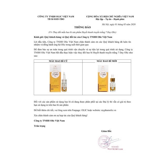 Serum 7day Olic | BigBuy360 - bigbuy360.vn